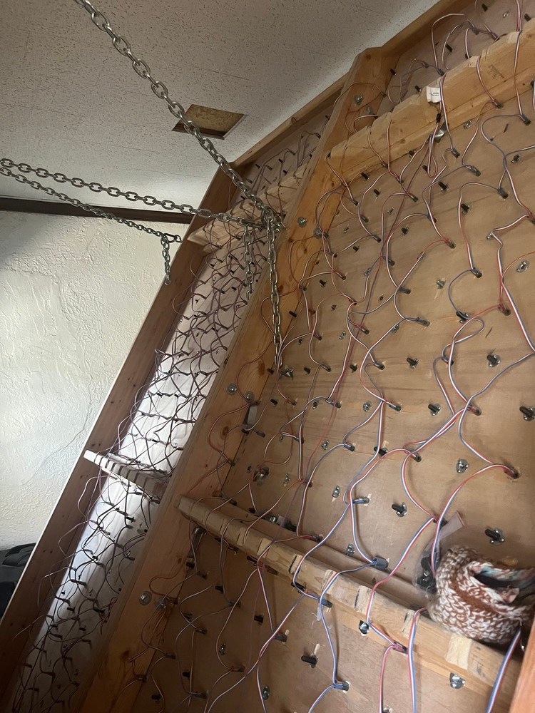 Tension Board 10x8ft with sets A/B/C/Feet and LEDs 5000 OBO Iowa