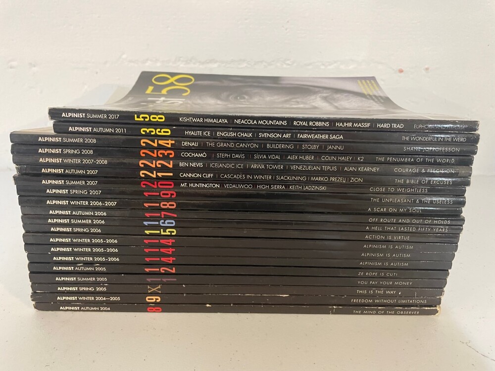 Packs Hyperlite Prism 40L (size L), Osprey Crescent 110L; Alpinist