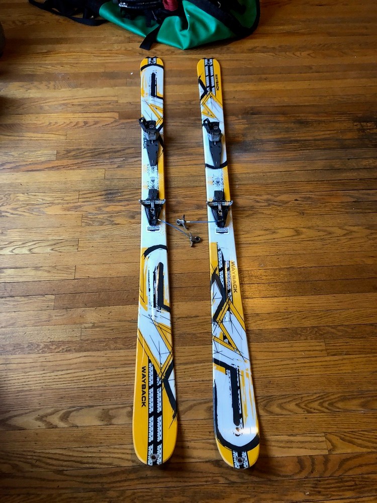 FS Petzl Lynx crampons, Metolius Half Dome Haul Bag, K2 Wayback Skis