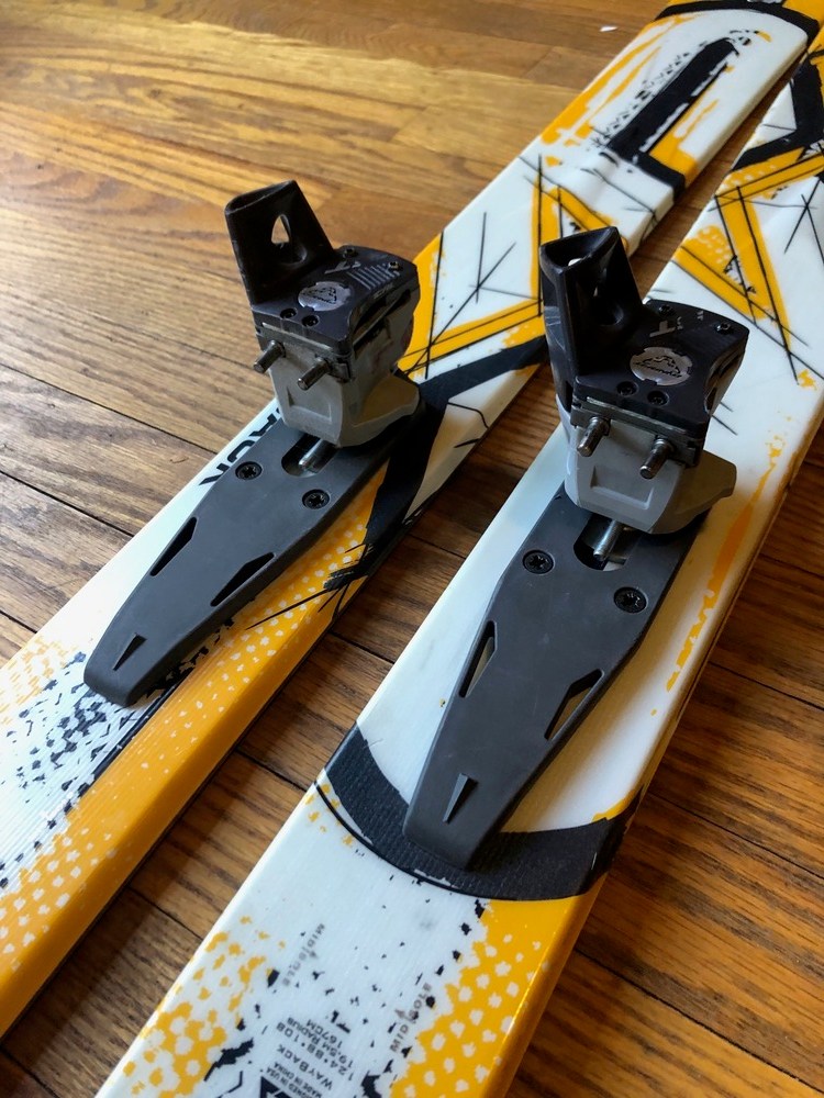 FS Petzl Lynx crampons, Metolius Half Dome Haul Bag, K2 Wayback Skis