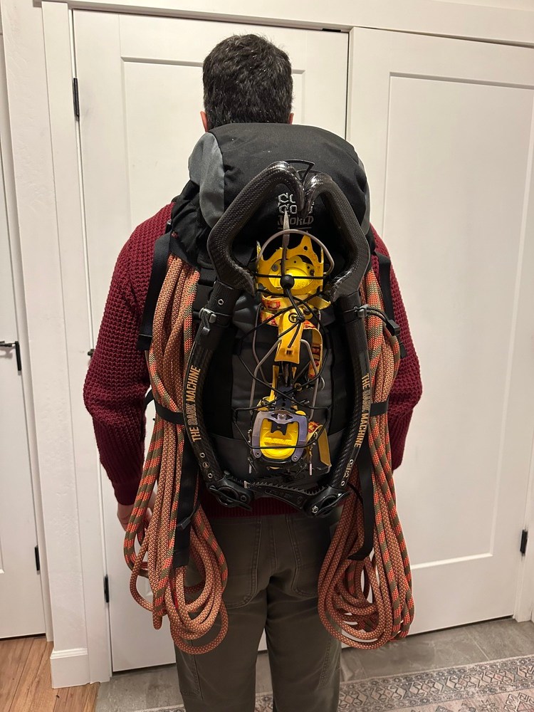 Sold *Custom* Cold Cold World Valdez Climbing Pack (40 L) 100
