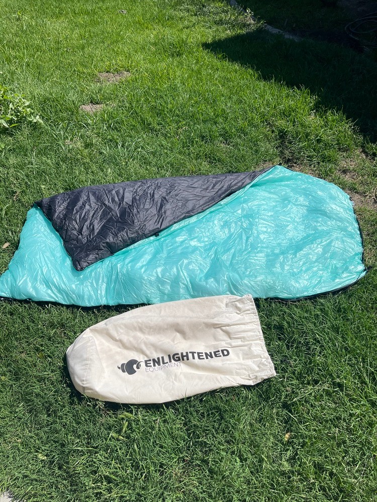 Enlightened Equipment 20 degree quilt
