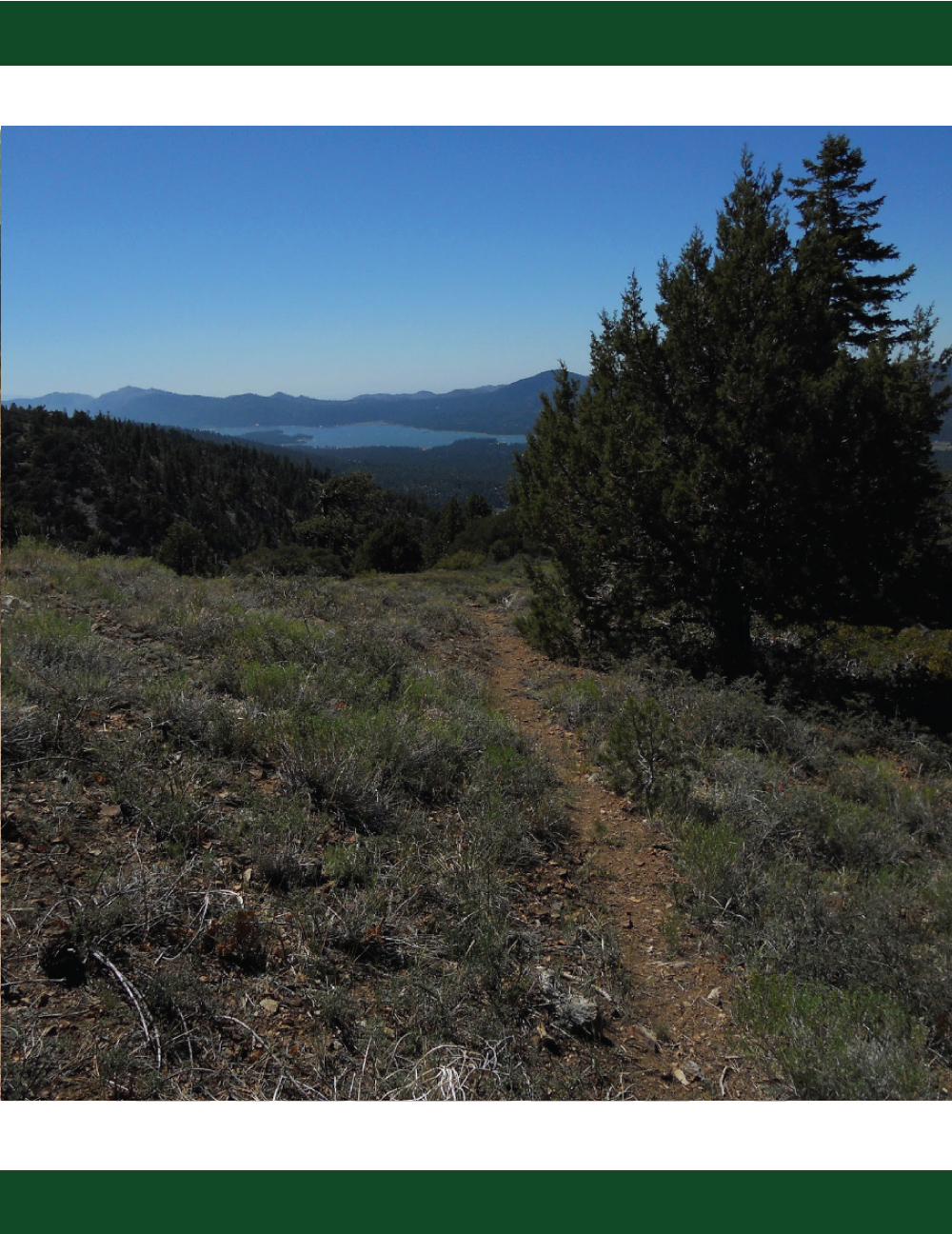 Big Bear Valley Trails Southern California Mountains Foundation