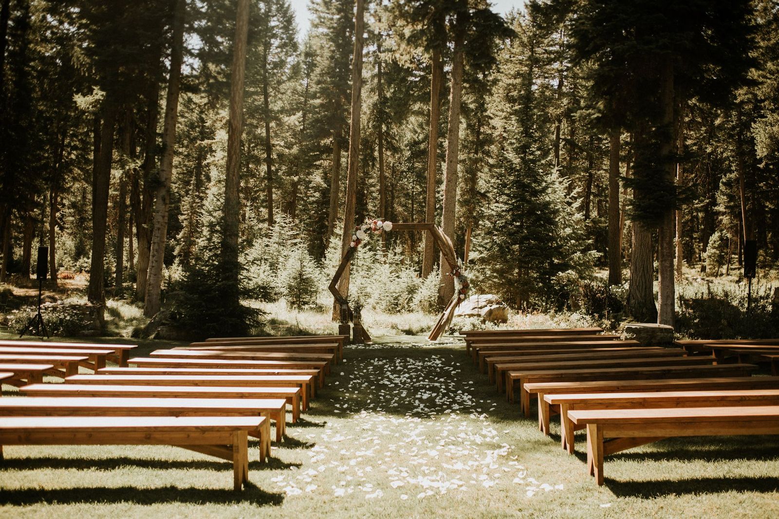 Montana Mountainside Wedding Venue Whitefish MT Gallery