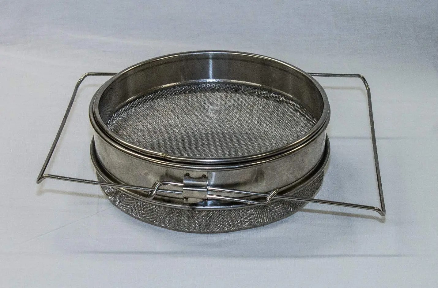 Stainless Steel Double Strainer Mountain Sweet Honey
