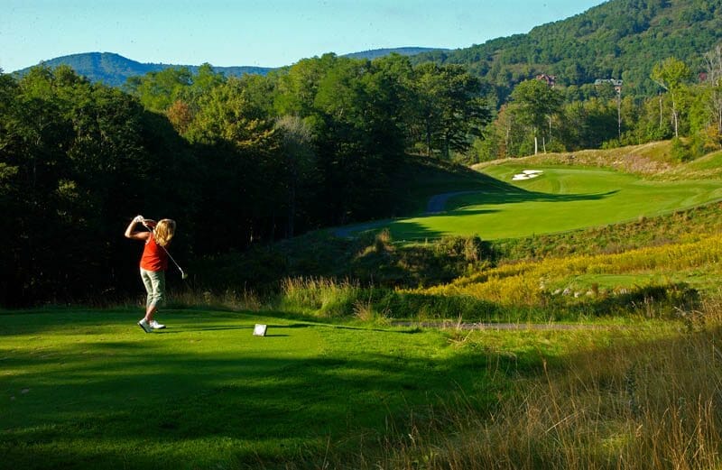 The Raven Golf Course at Snowshoe WV Mountaintop Condos