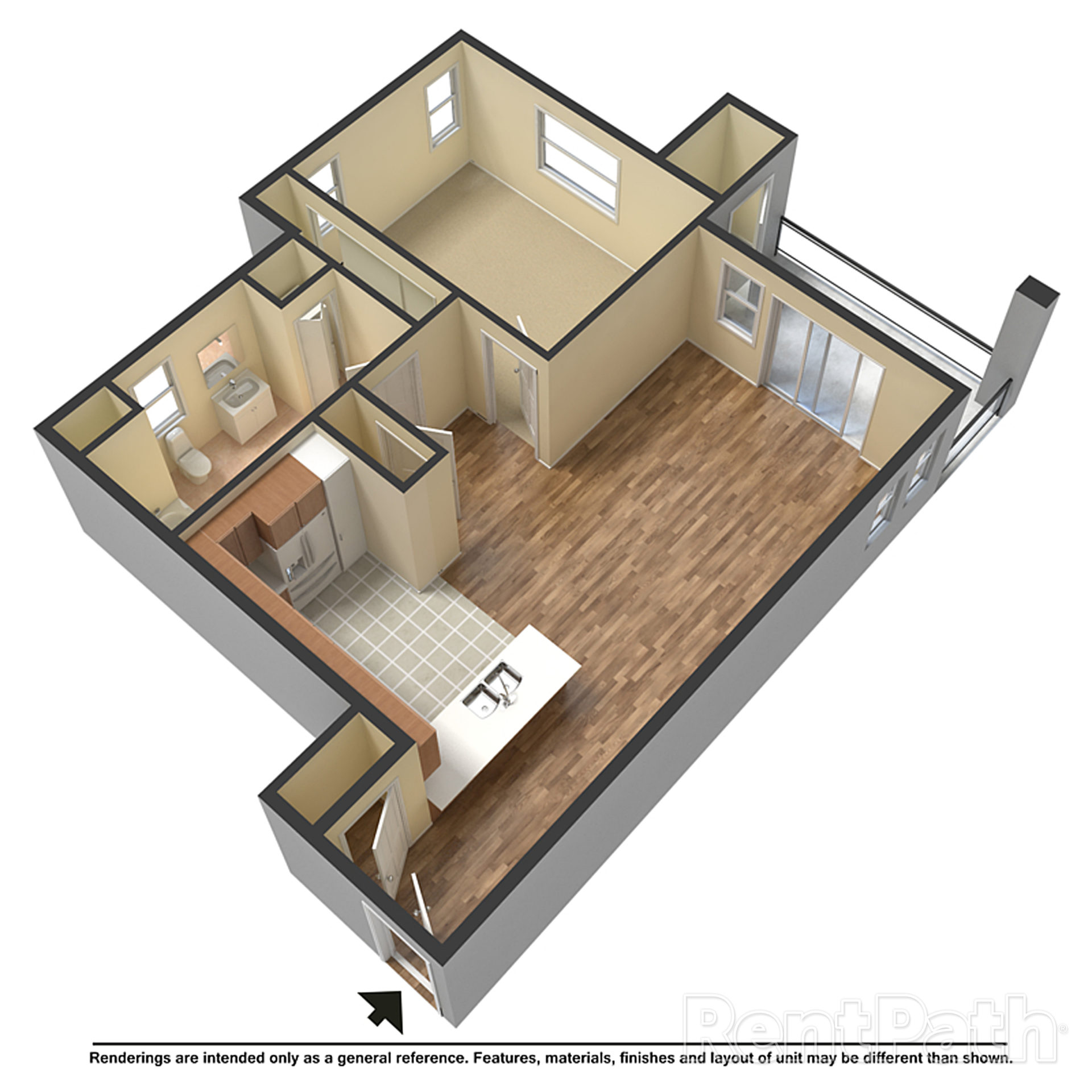 Luxury Apartment Home Interior, Simi Valley, CA