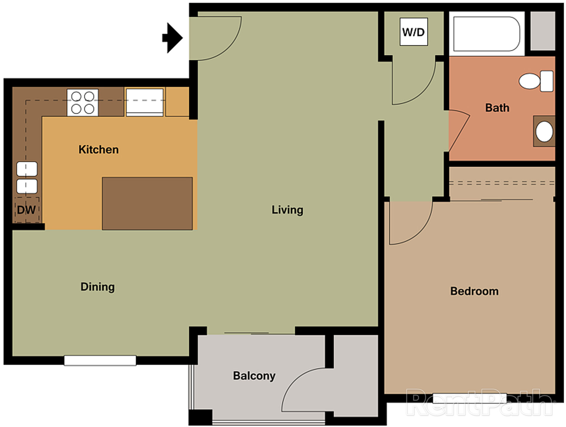 Luxury Apartment Home Interior, Simi Valley, CA