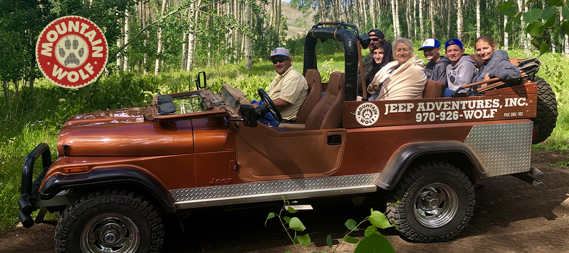 Mountain Jeep Adventures Tours Vail CO Mountain Wolf