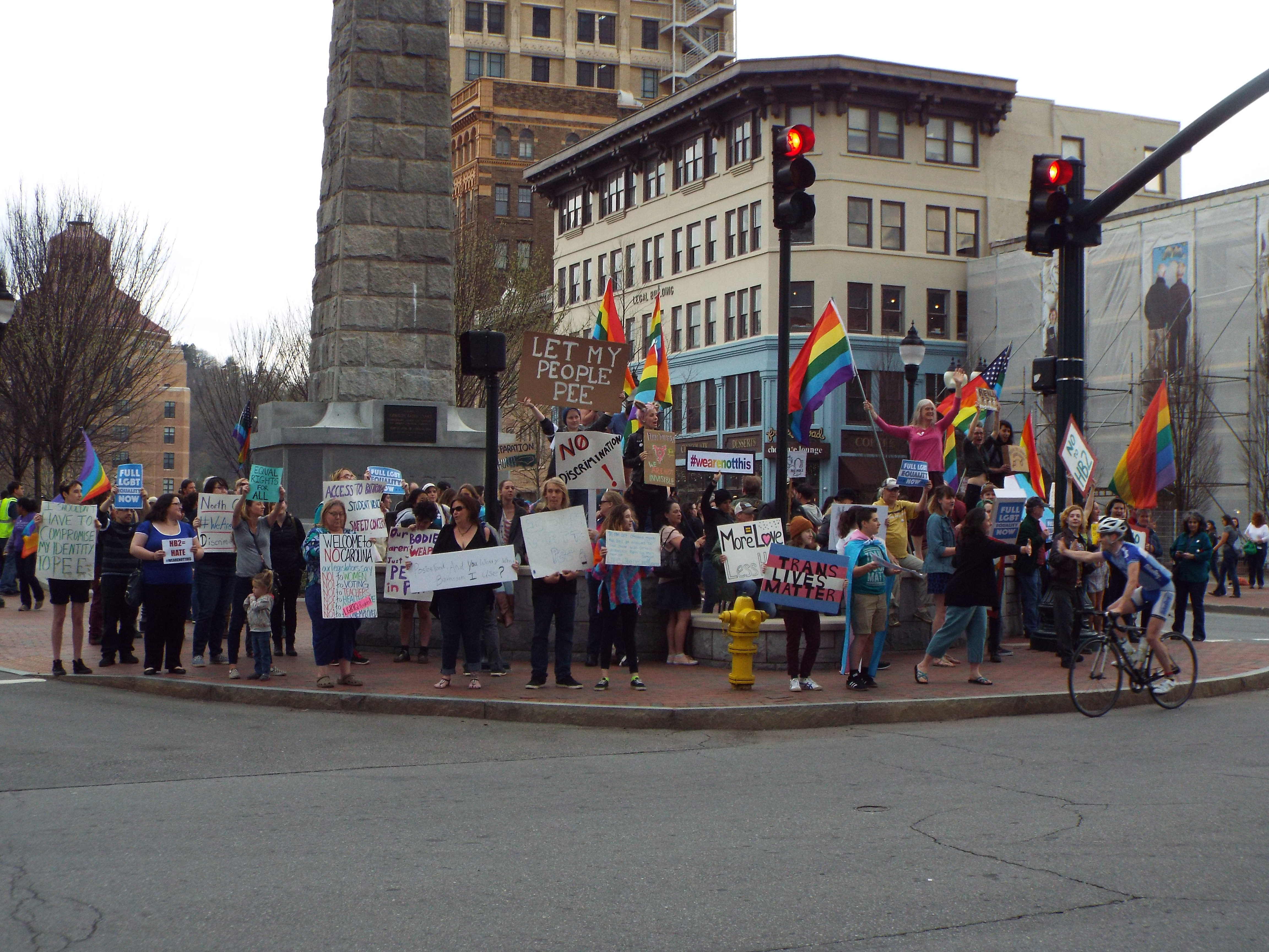 protest of House Bill 2 Mountain Xpress