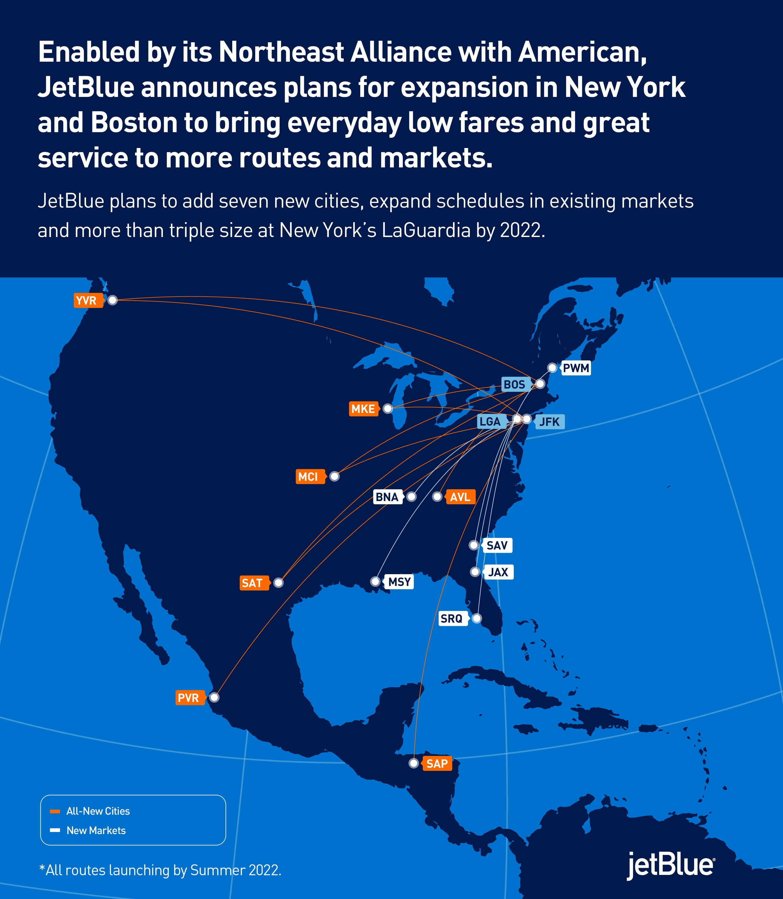 Jetblue Route Map 2021 JetBlue announces new service from Asheville to Boston Mountain Xpress