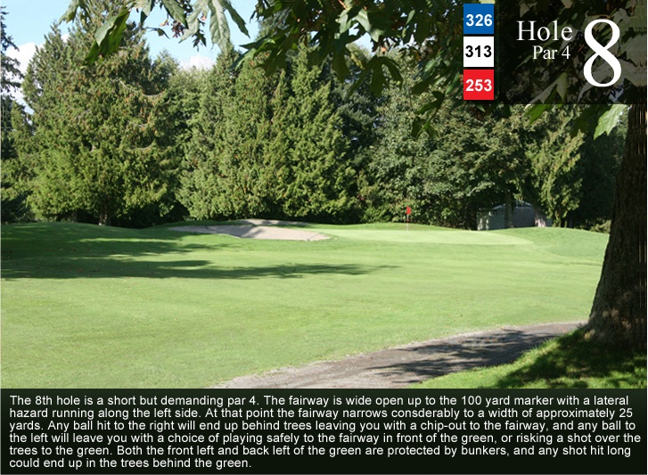 Hole Eight Mount Brenton Golf Course