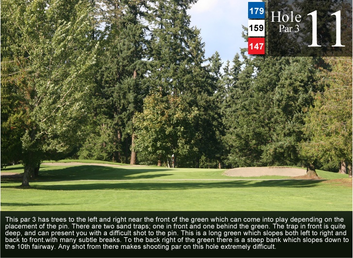 Hole Eleven Mount Brenton Golf Course