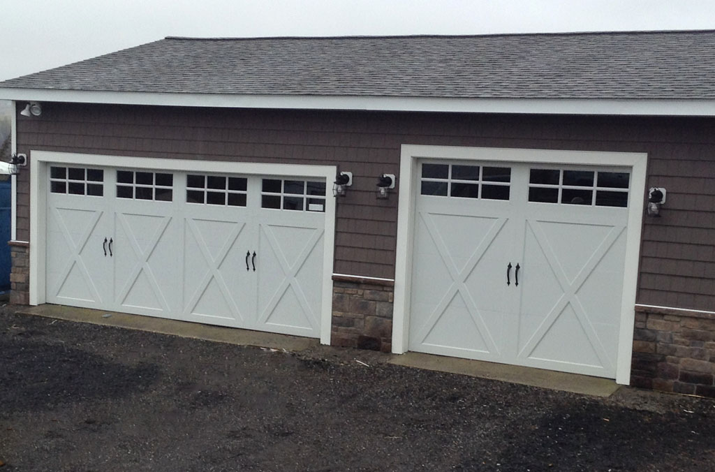 Carriage Doors Custom Overlay Mount Garage Doors Westminster