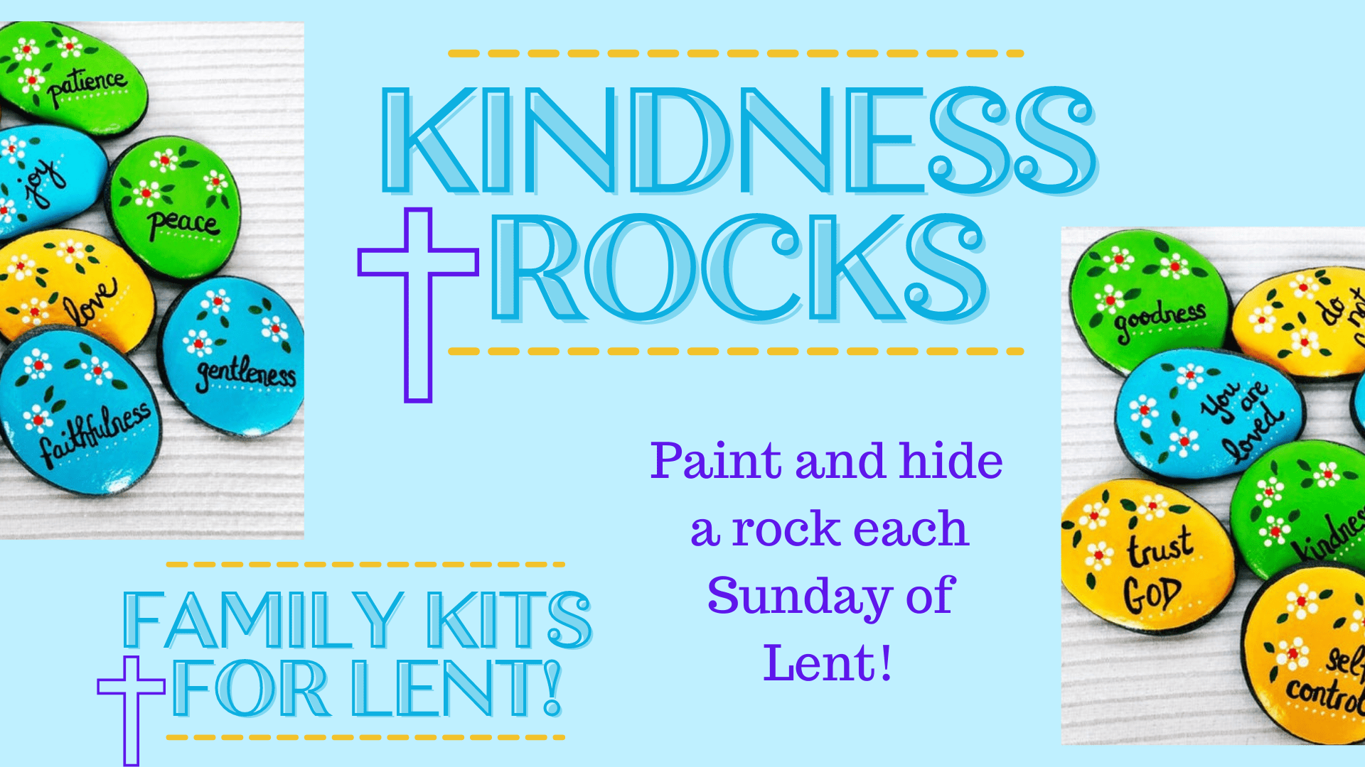 Kindness Rocks Mount Olivet UMC