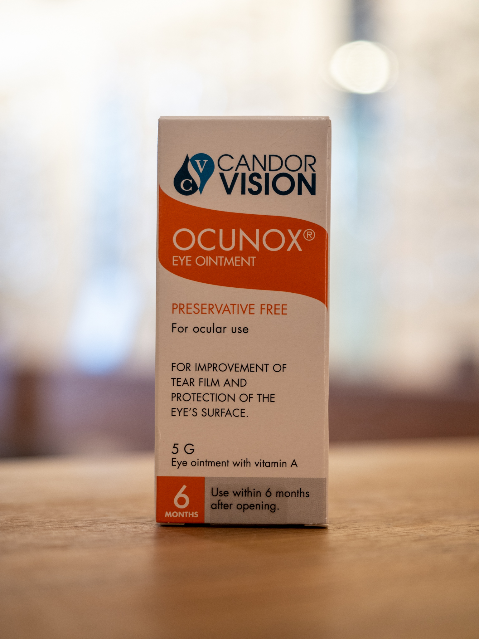 CANDOR VISION OCUNOX® Eye Ointment 5G • Mt. Pleasant Optometry