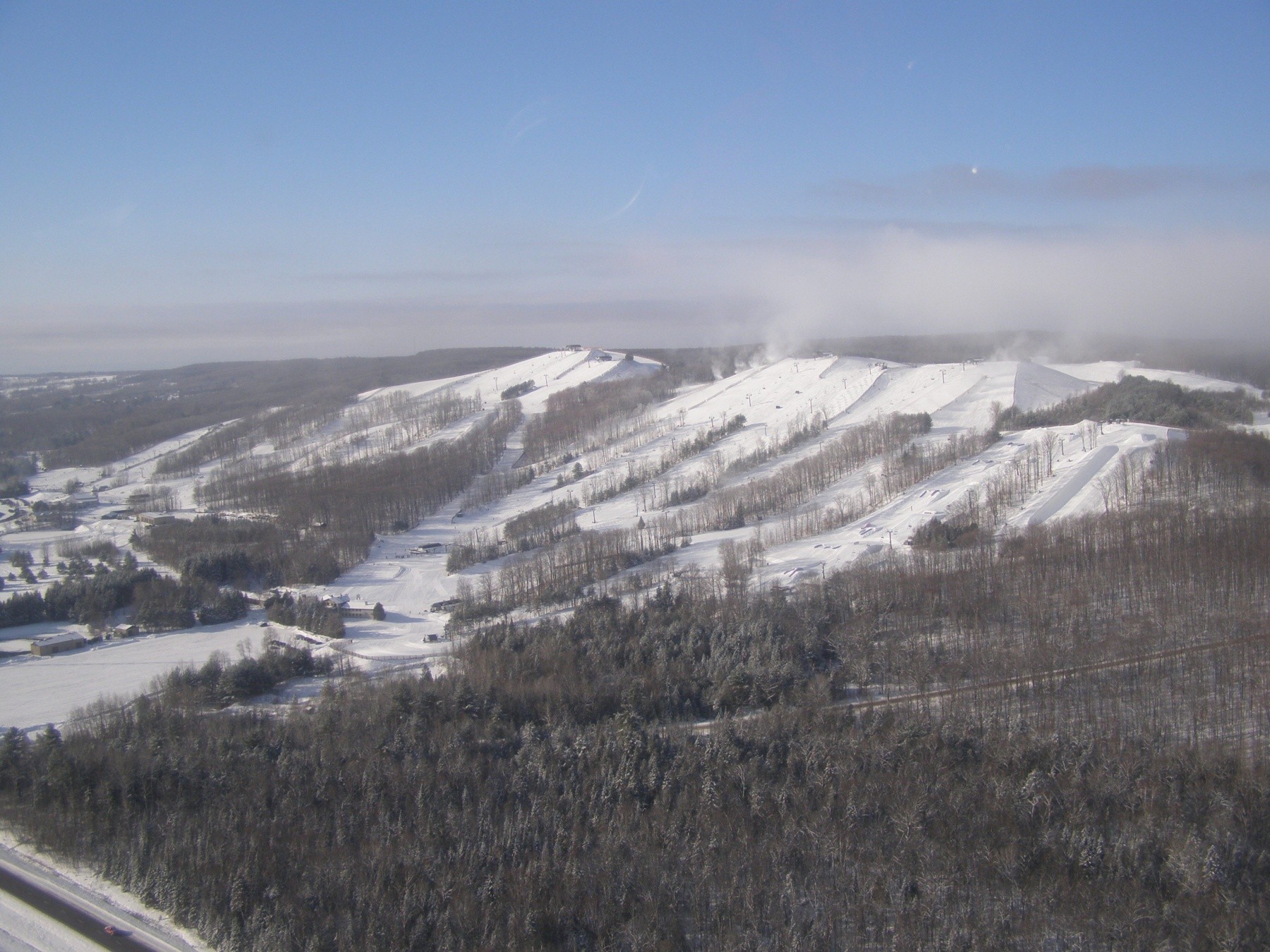 Areial View 2009/10 Season Mount St. Louis Moonstone
