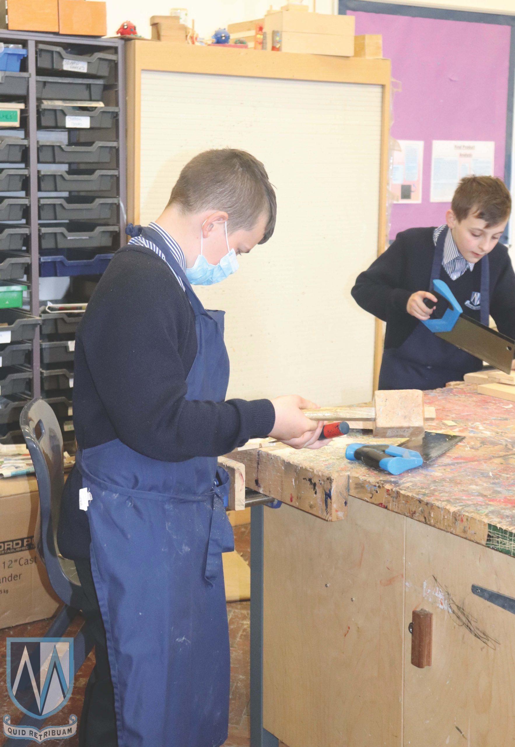 Year 7 Joinery Mount St Mary's