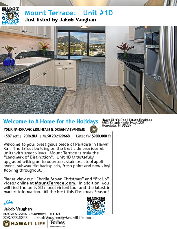 Mount Terrace High above Hawaii Kai