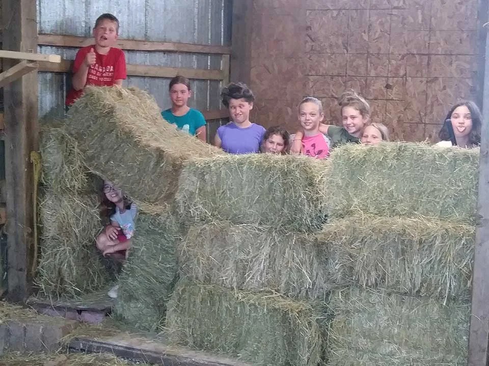 Hay Fort Mount Traber Bible Camp