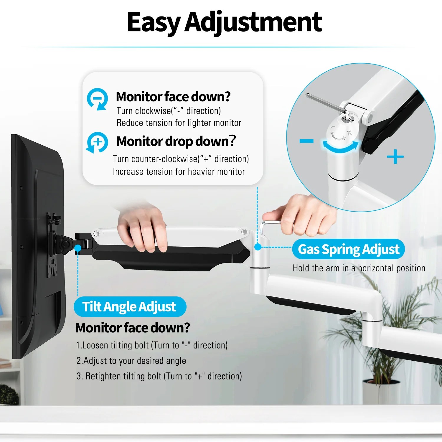 Full Motion TV Wall Mount for 22''55" TVs MUT0065 MOUNTUP