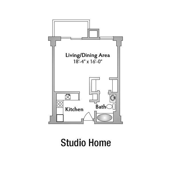 Studio Senior Studio Apartments Mount Vernon Towers
