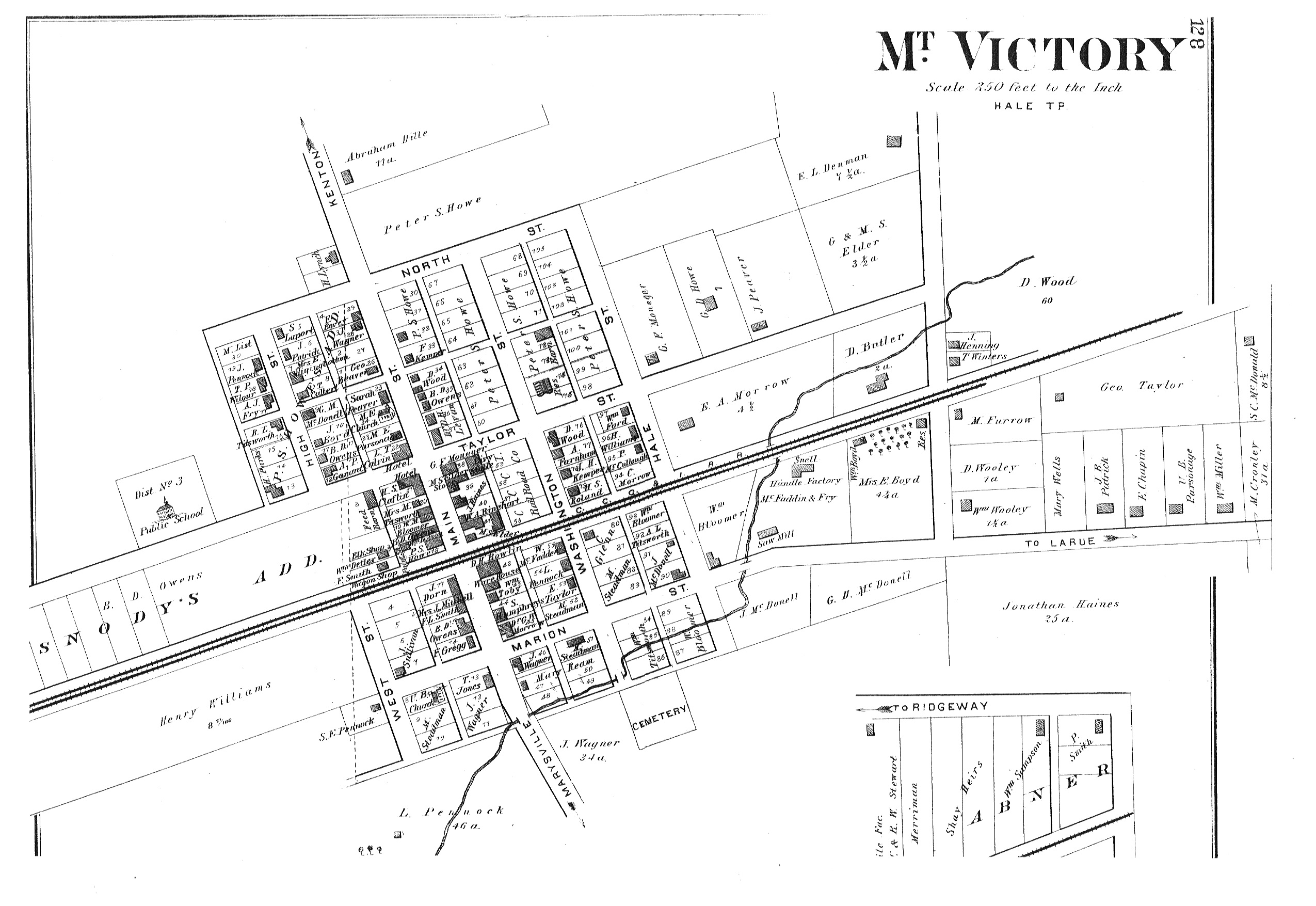 History Mount Victory, The Friendly Town est. 1851