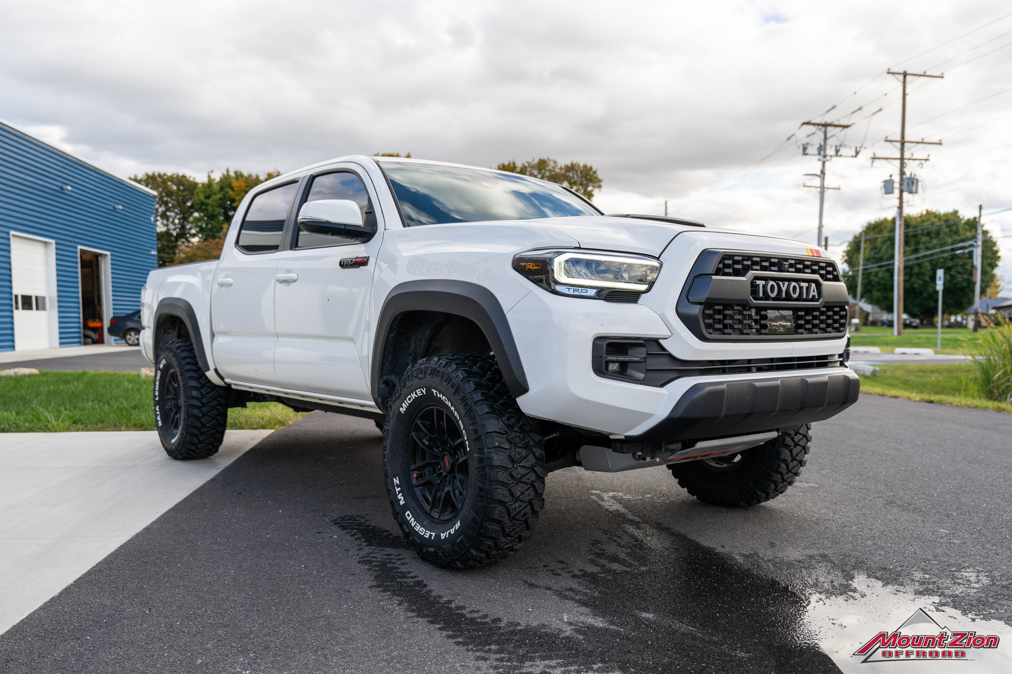 2021 Toyota Tacoma TRD Pro White - Mount Zion Offroad