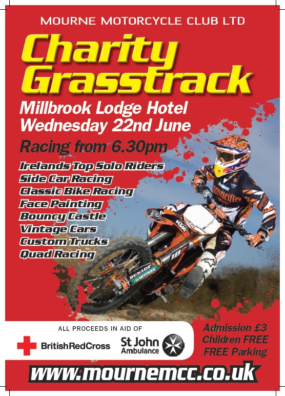 Charity Grasstrack at Millbrook Lodge Hotel 22nd June 2011 Mourne