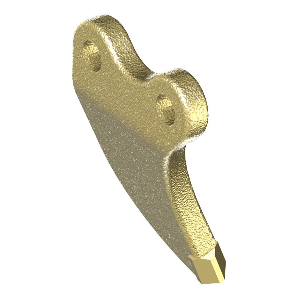 XHD Trencher Tungsten Tooth Right Hand The Attachment Company