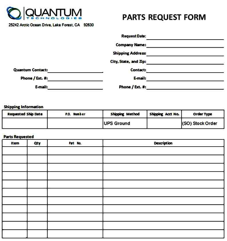 Free Requisition Form Sample Mous Syusa