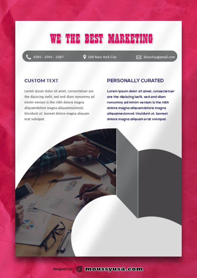 3+ Marketing Data Sheet template Mous Syusa