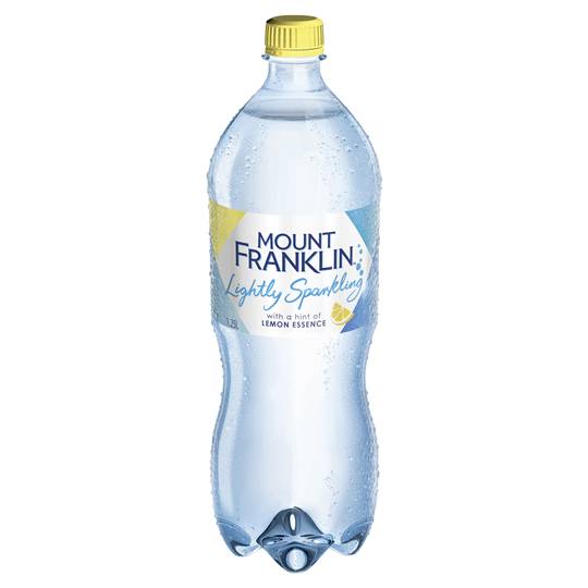 Mount Franklin Lightly Sparkling Lemon Water Ratings Mouths of Mums