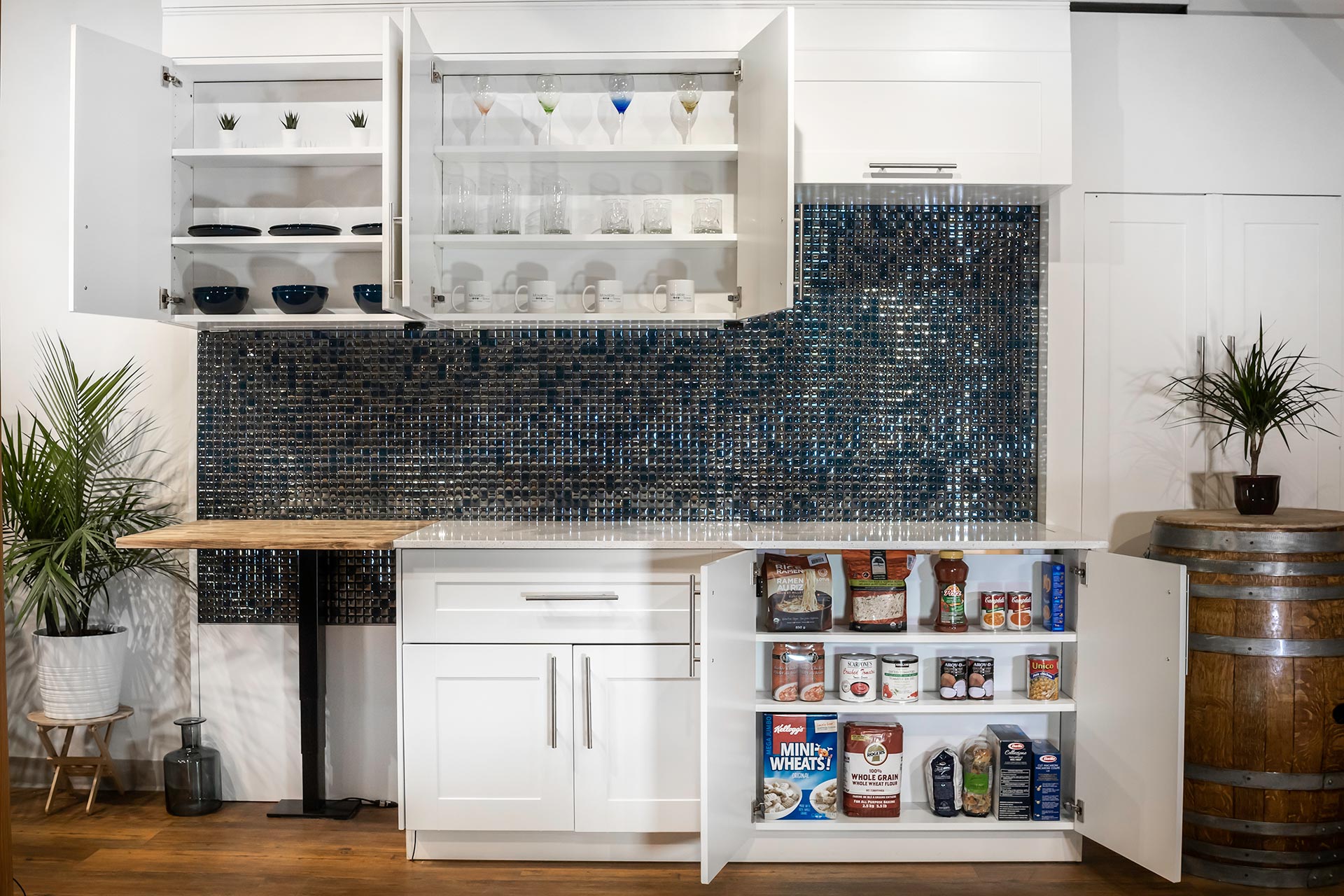 Movable Spaces TV Lifts & Hidden Storage Ideas