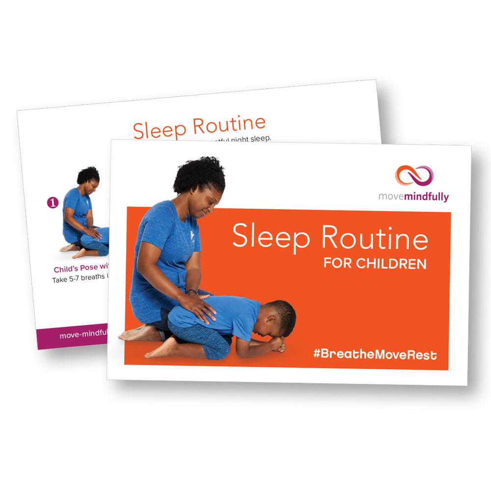 Sleep Routine Cards Early Childhood (Pack of 25 cards) movemindfully