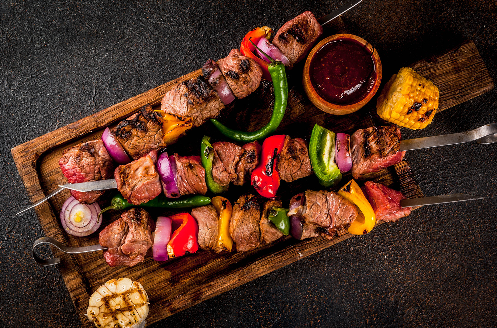 Moroccan spiced Lamb Skewers (kebabs) Moveable Feasts