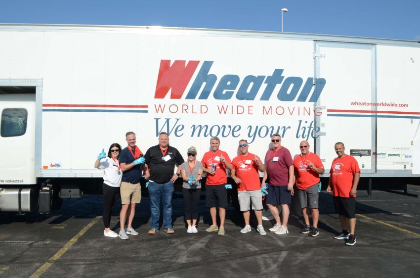 10,000 Raised at Wheaton Group Truck Pull Move For Hunger