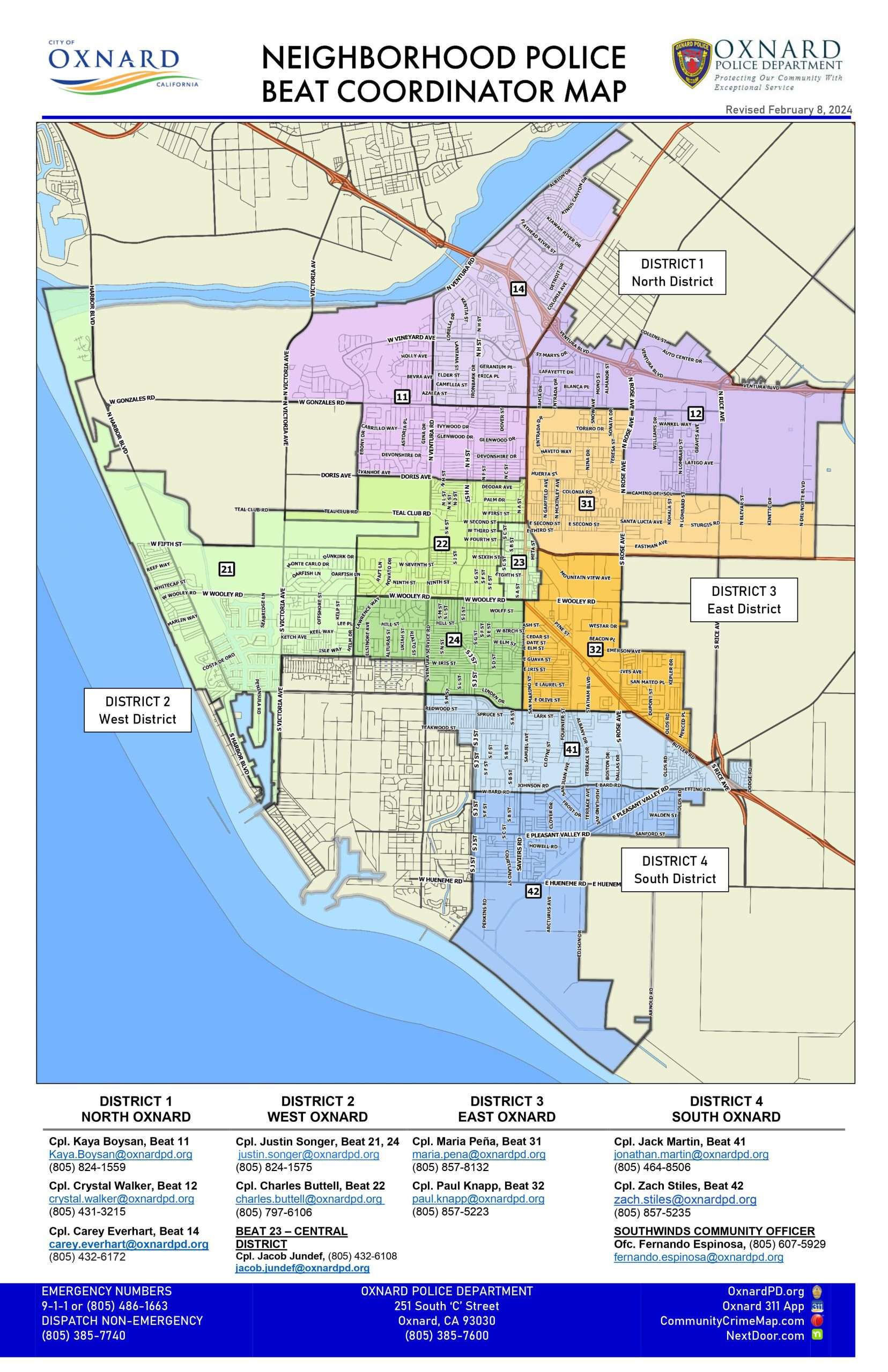 Oxnard Crime Rate [2023] 🚓 Is Oxnard CA Safe? [Oxnard Crime Map