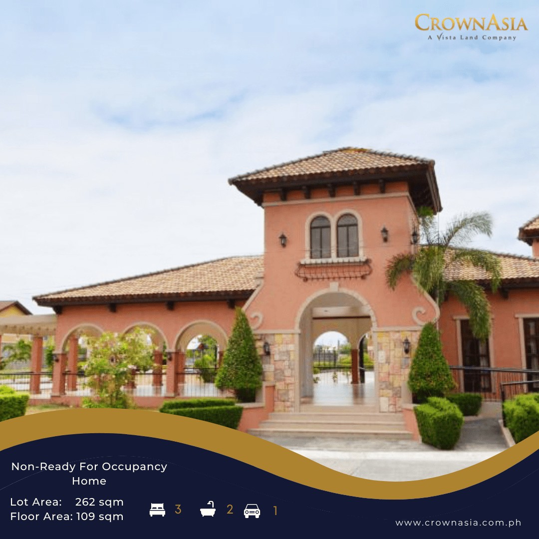 MARTINI 3BR HOUSE AND LOT FOR SALE IN VITTORIA BY CROWN ASIA