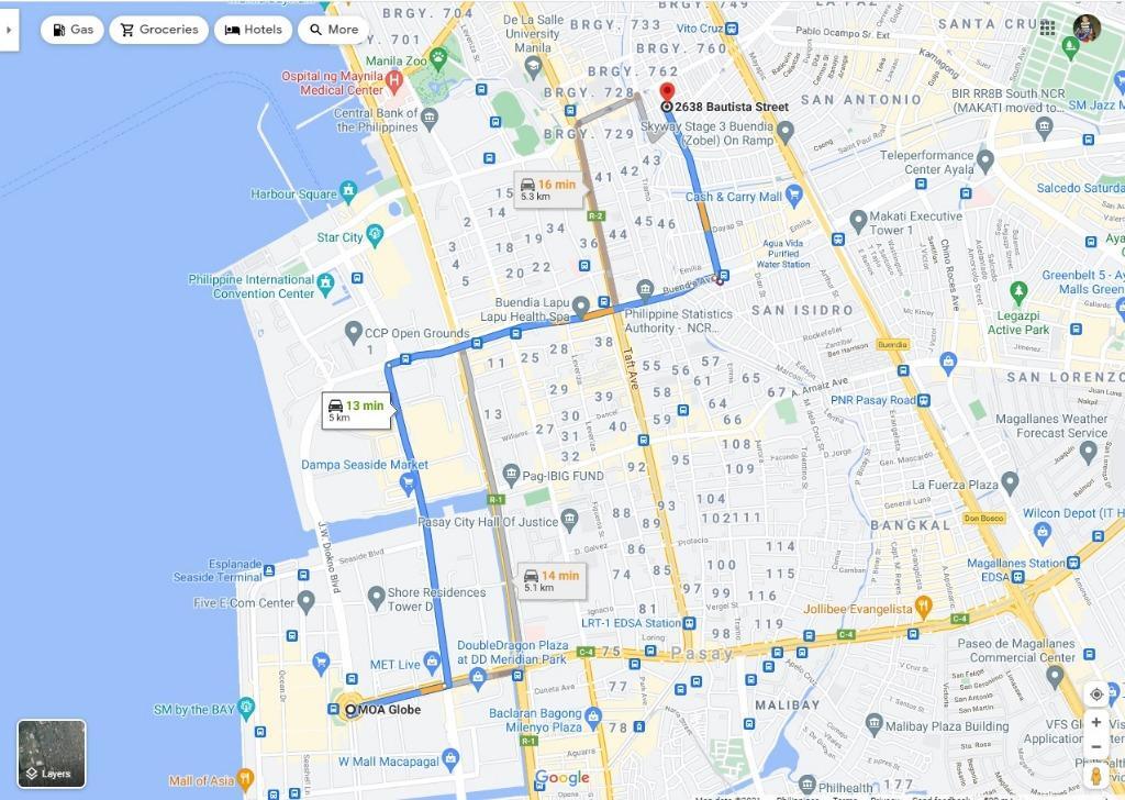 4 Rooms Staff family house Office for rent La Salle Benilde Taft Malate