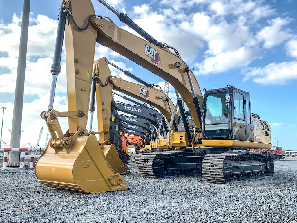 Strong Demand for Excavators at Ritchie Bros.’ Dubai Auctions Move It
