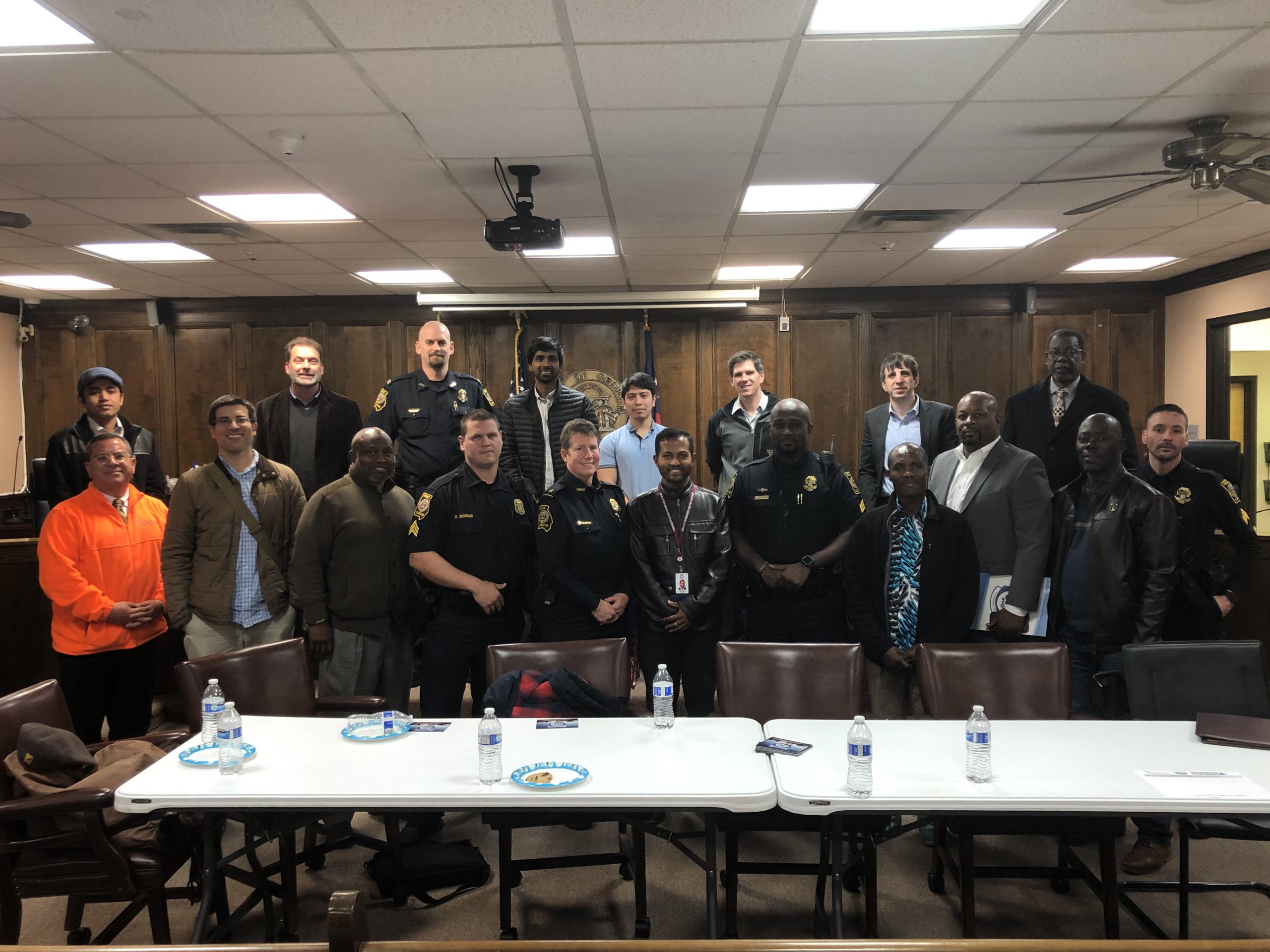 Leaders in Clarkston, GA meet for a Roundtable discussion regarding the