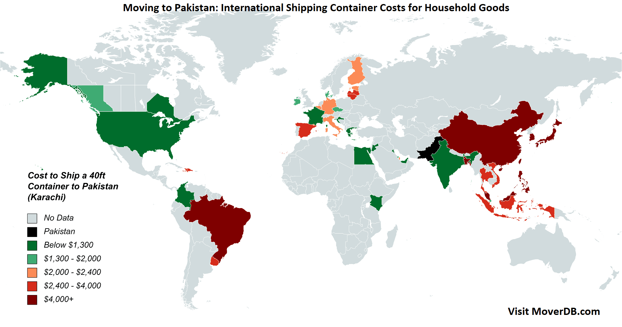 2024 Sea Freight Container Shipping Rates To & From Pakistan