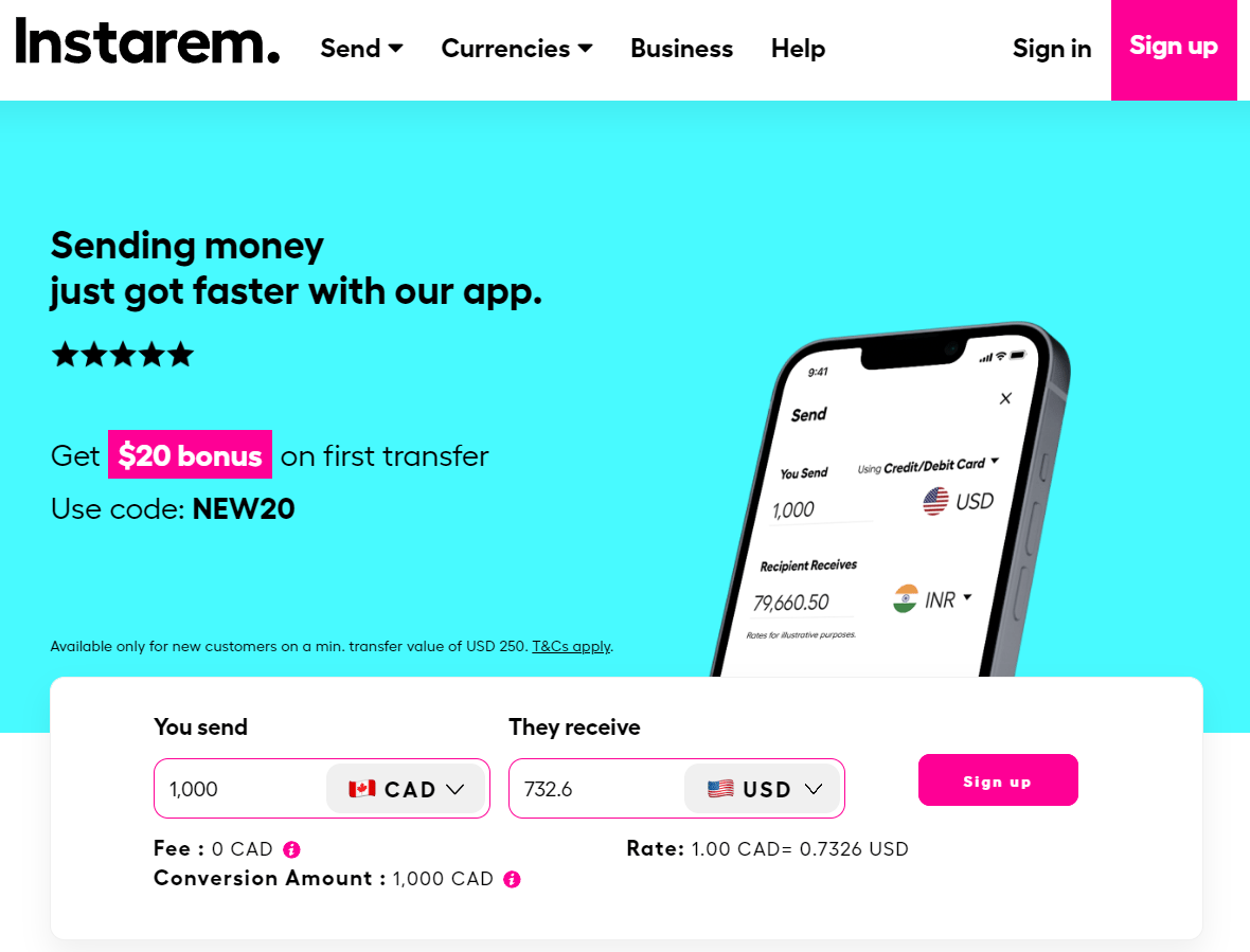 Western Union vs Instarem Fees & Reviews Compared (2024)