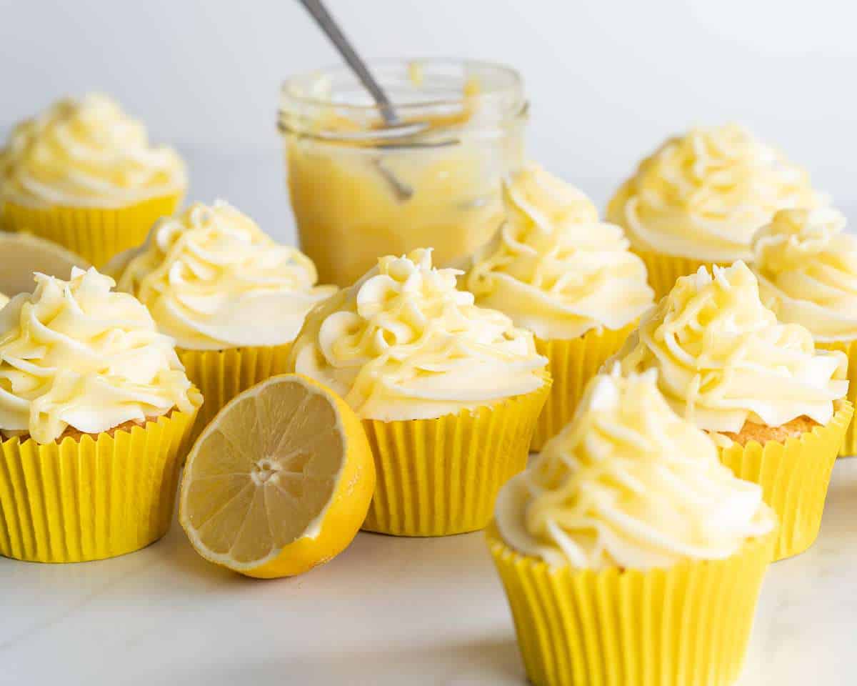 Lemon Cupcakes with Lemon Curd Filling Movers and Bakers