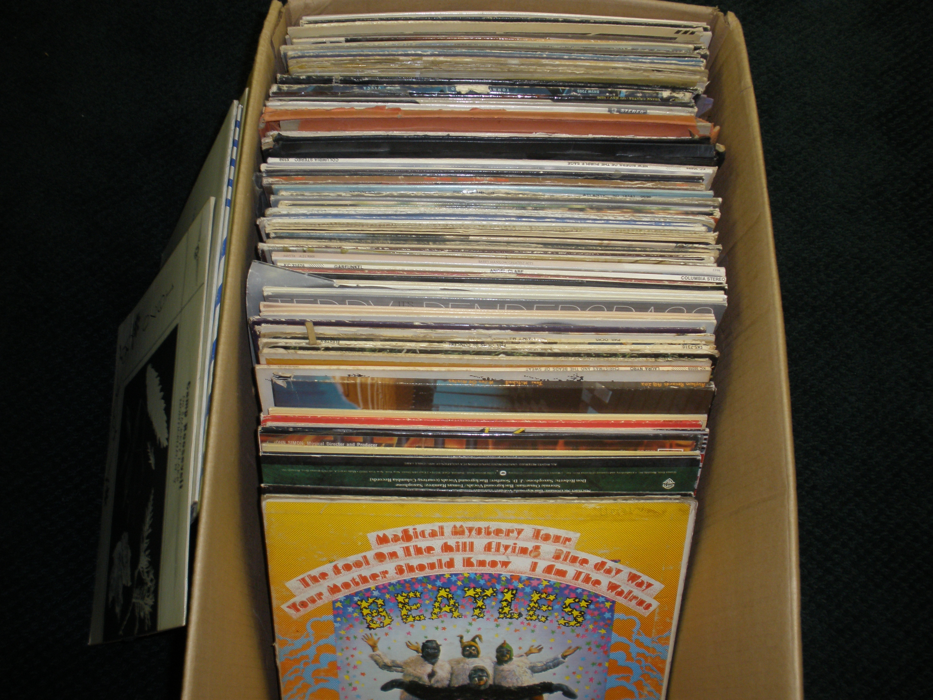 Organizing Old Books and Vinyl Records Move the Mess