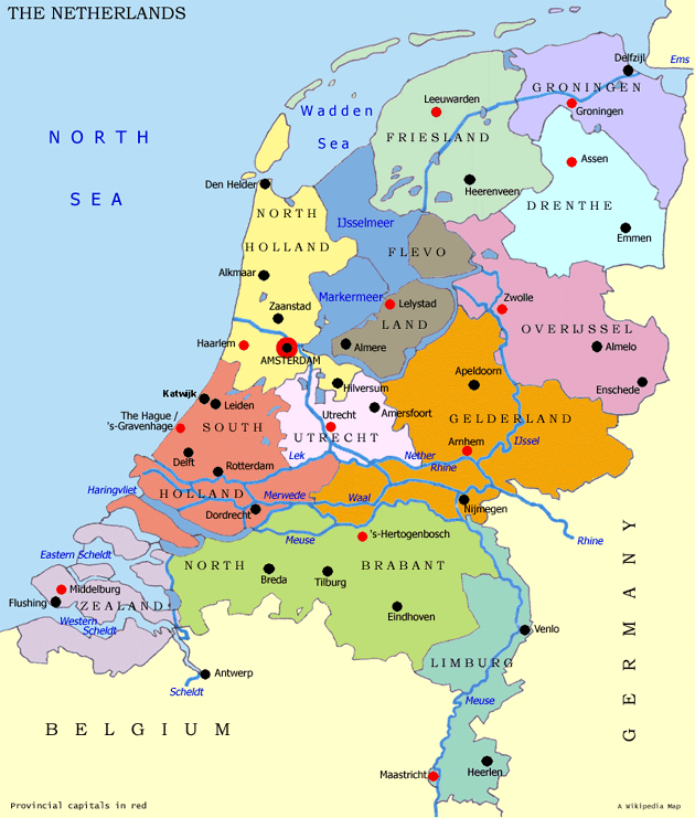 Netherlands Maps Move to Netherlands