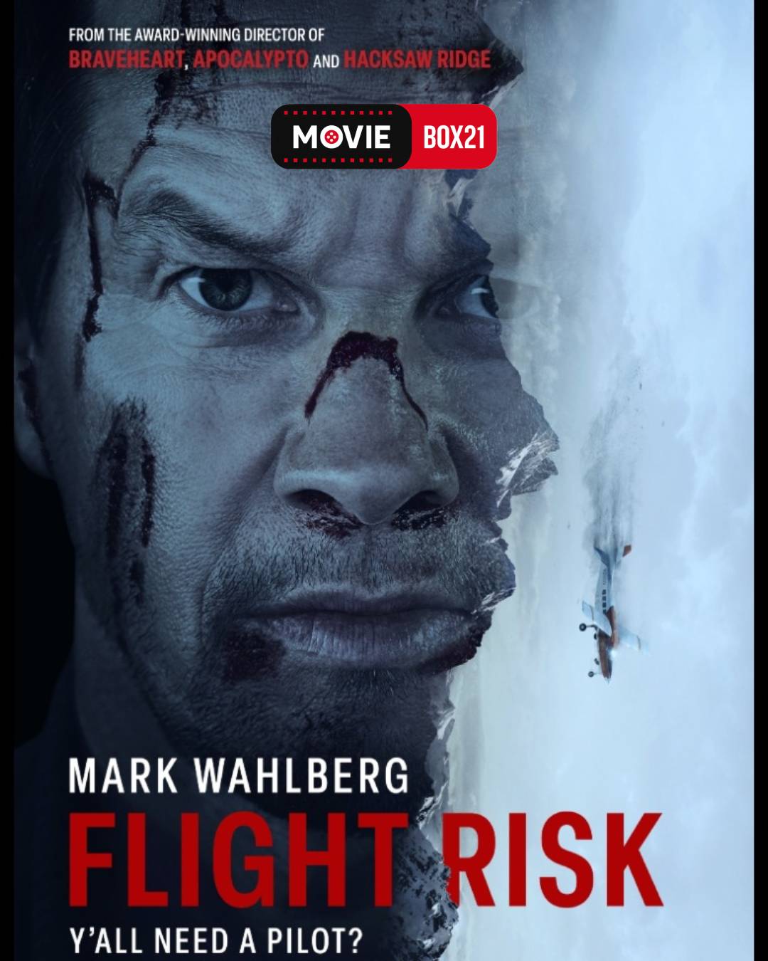 Nonton Film Flight Risk Sub Indo