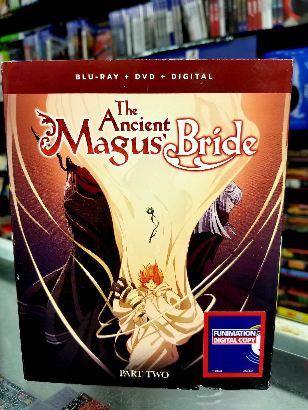 Ancient Magus Bride Part Two Blu Ray + Dvd + Digital