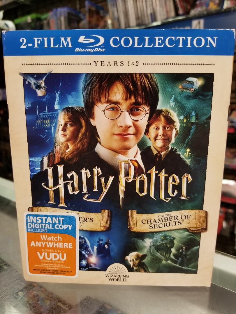 Harry Potter 2 Film (Year 1 and 2) Blu Ray Movie Galore